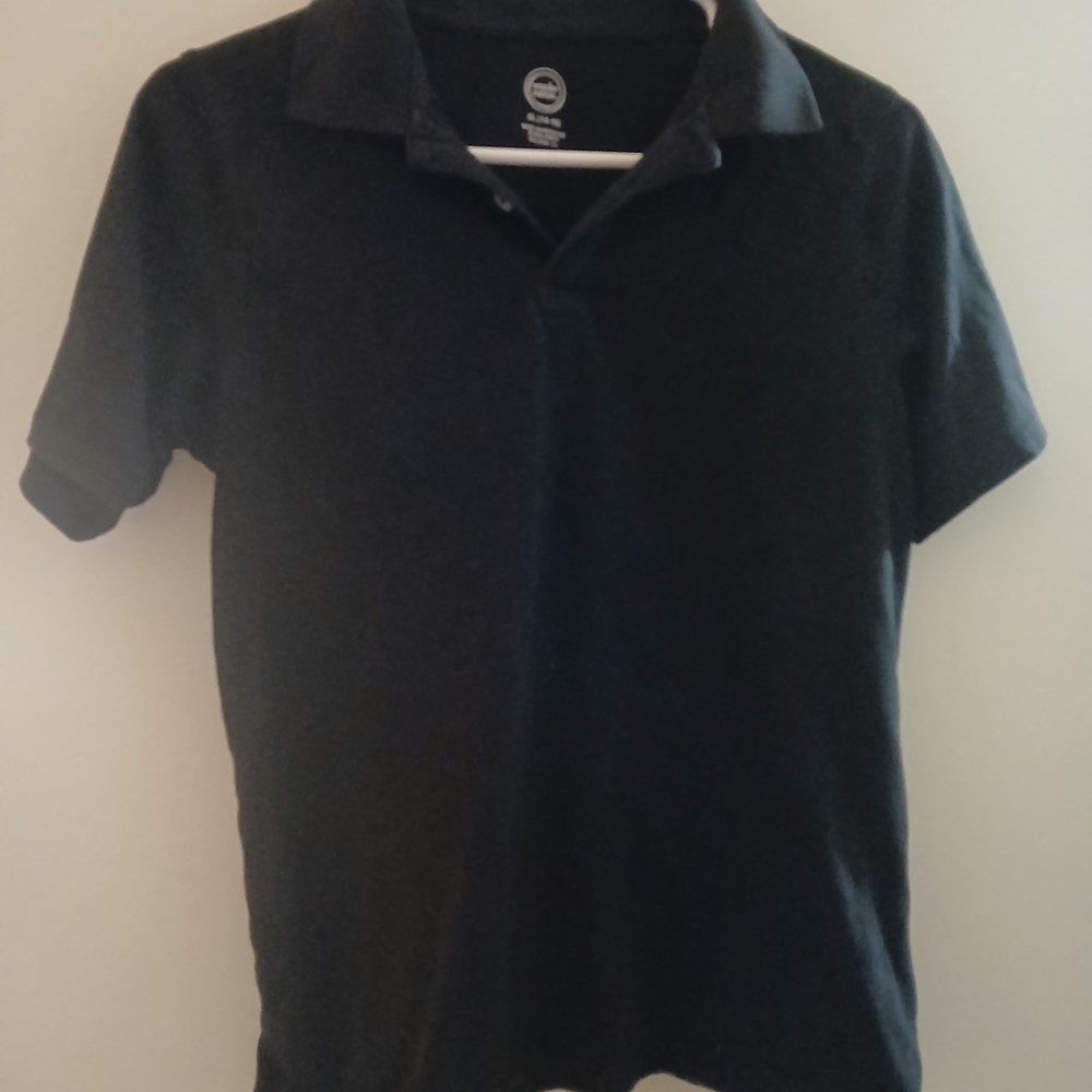Wonder Nation  Black Kids Polo Shirt